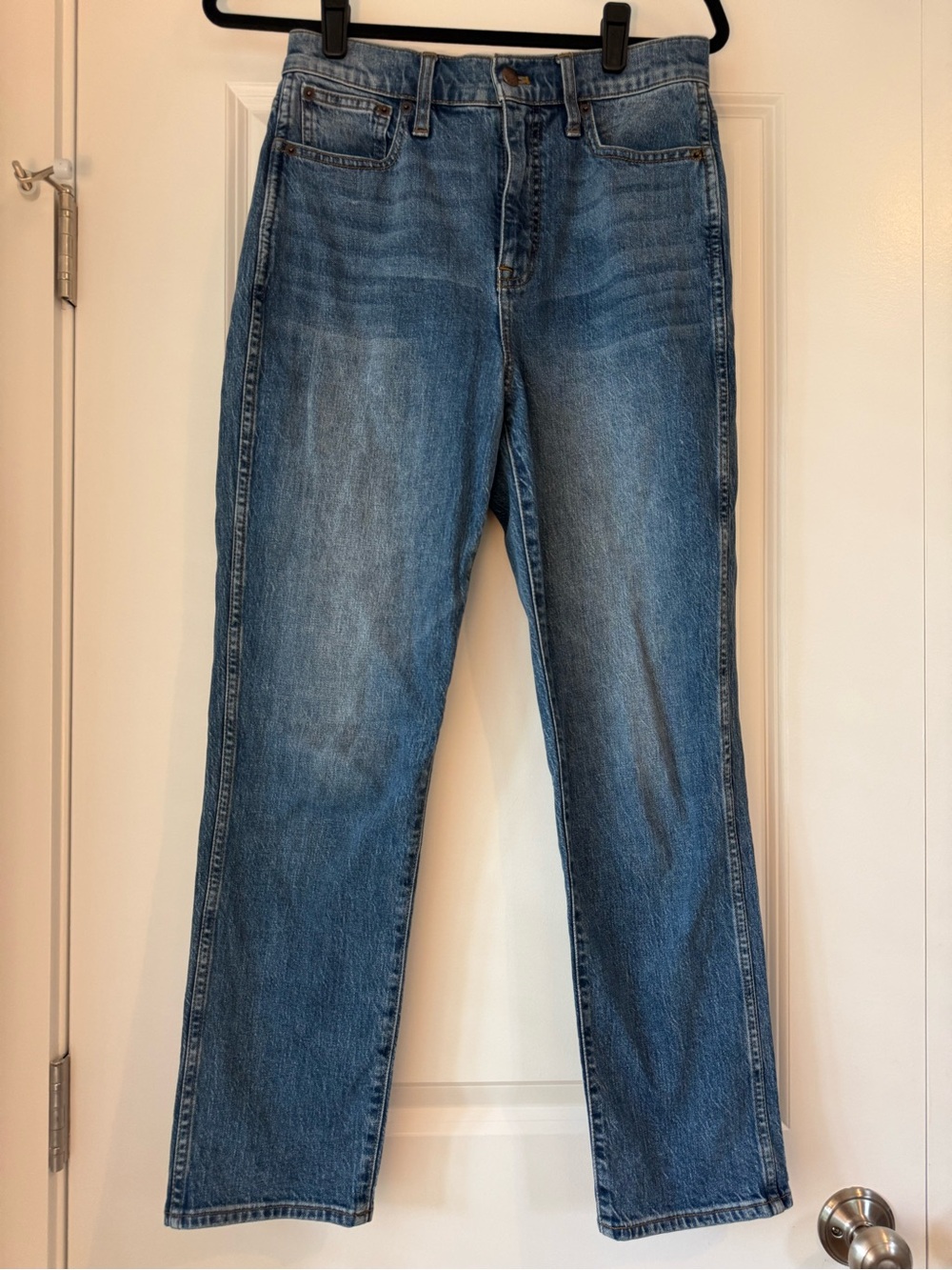 J. Crew High-Rise Classic Vintage Straight Denim Blue Jeans Size 26